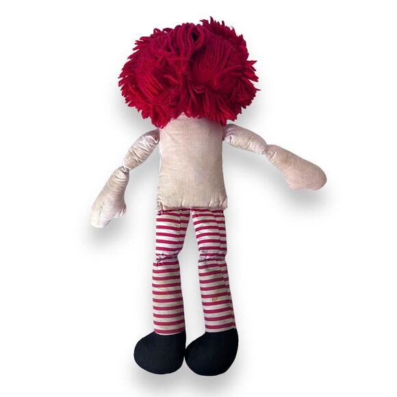 Raggedy Ann Doll Vintage 18" Unbranded I Love You Heart No Clothes Cute Floppy - Picture 13 of 13